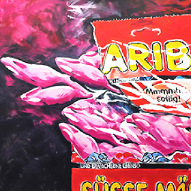 Weiteres Bild zur Notiz Eine Art Dinner in Acryl à la Canvas mit 32 Gängen: