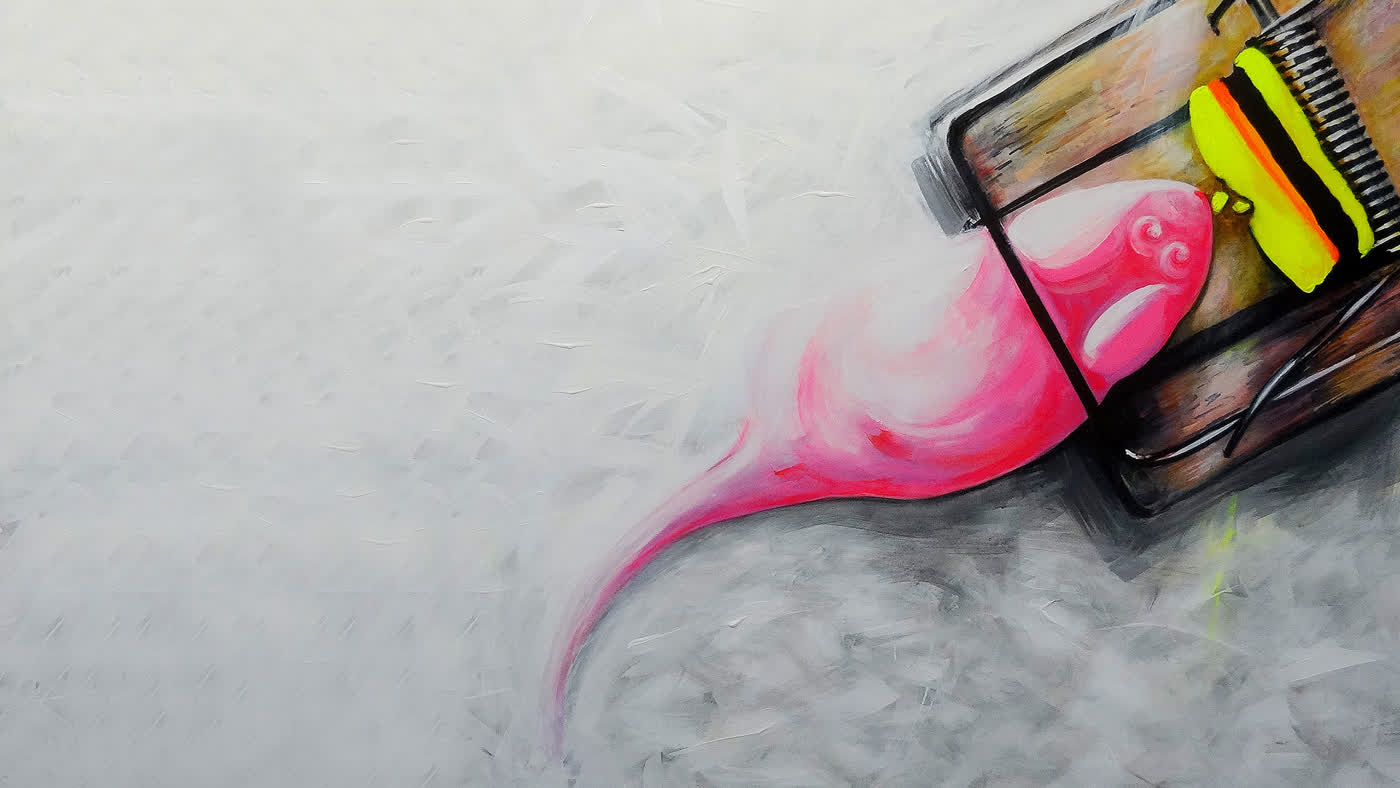 Bild zur Notiz Eine Art Dinner in Acryl à la Canvas mit 32 Gängen: