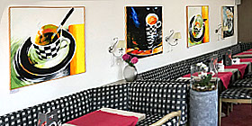 Weiteres Bild zur Notiz Kaffeekunst in der Café Stube:
